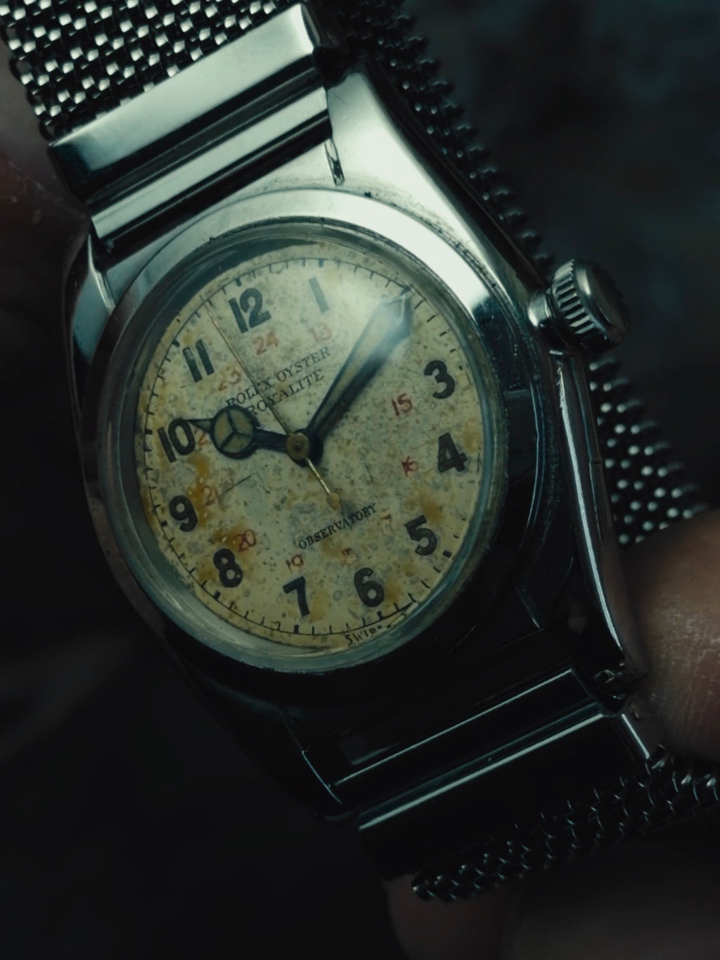 ROLEX Oyster Royalite "Observatory Dial" 1941