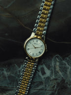 SEIKO "Roman Textured" Dial Two-Tone 1990s｜セイコー ヴィンテージ時計 - 14