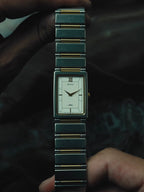 SEIKO ARC White Dial Two-Tone Quartz 1980s