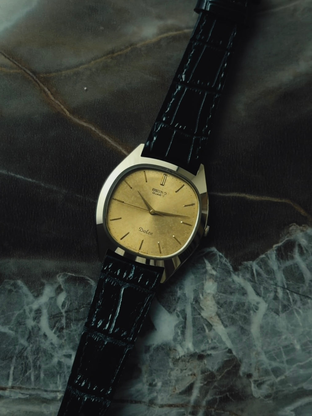 SEIKO Dolce "Antique Gold Dial" Quartz 1981｜セイコー ヴィンテージ時計 - 14
