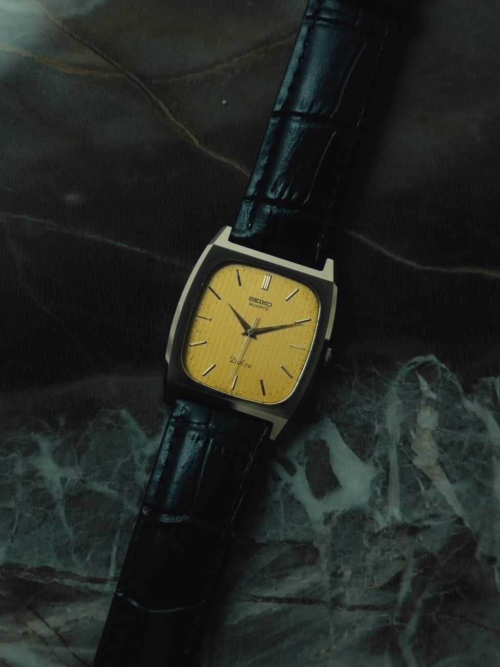 SEIKO Dolce "Golden Stripe Dial" 1980s｜セイコー ヴィンテージ時計 - 14