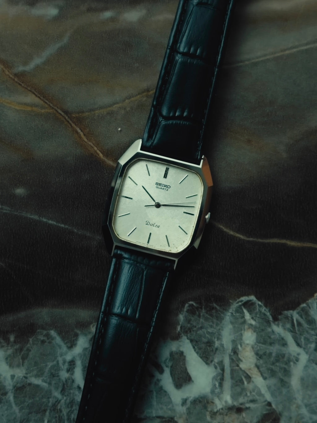 SEIKO Dolce "Silver Texture Dial" SS 1980s｜セイコー ヴィンテージ時計 - 14