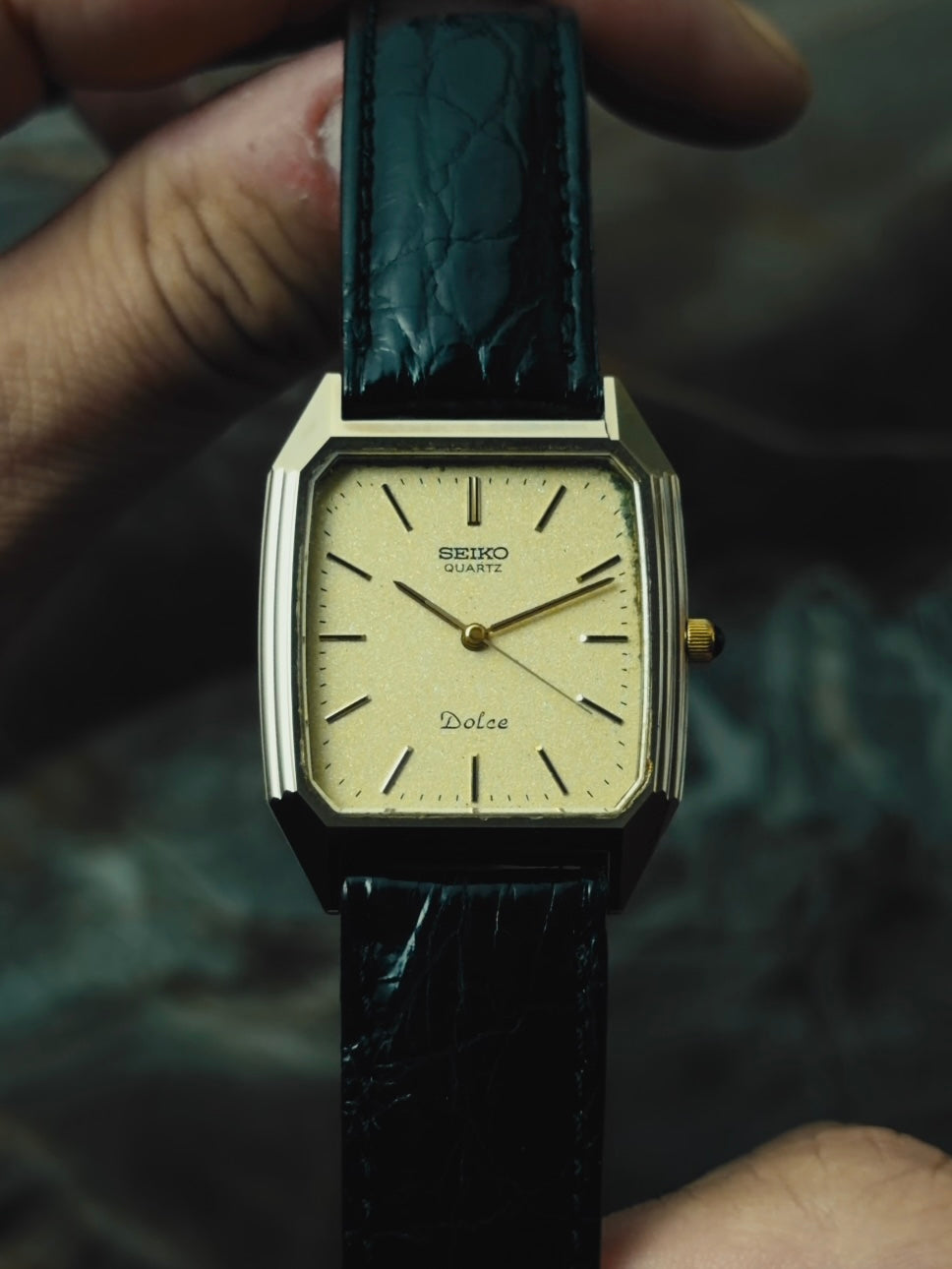 SEIKO Dolce Rectangular Champagne Dial 1981｜セイコー ヴィンテージ時計 - 14