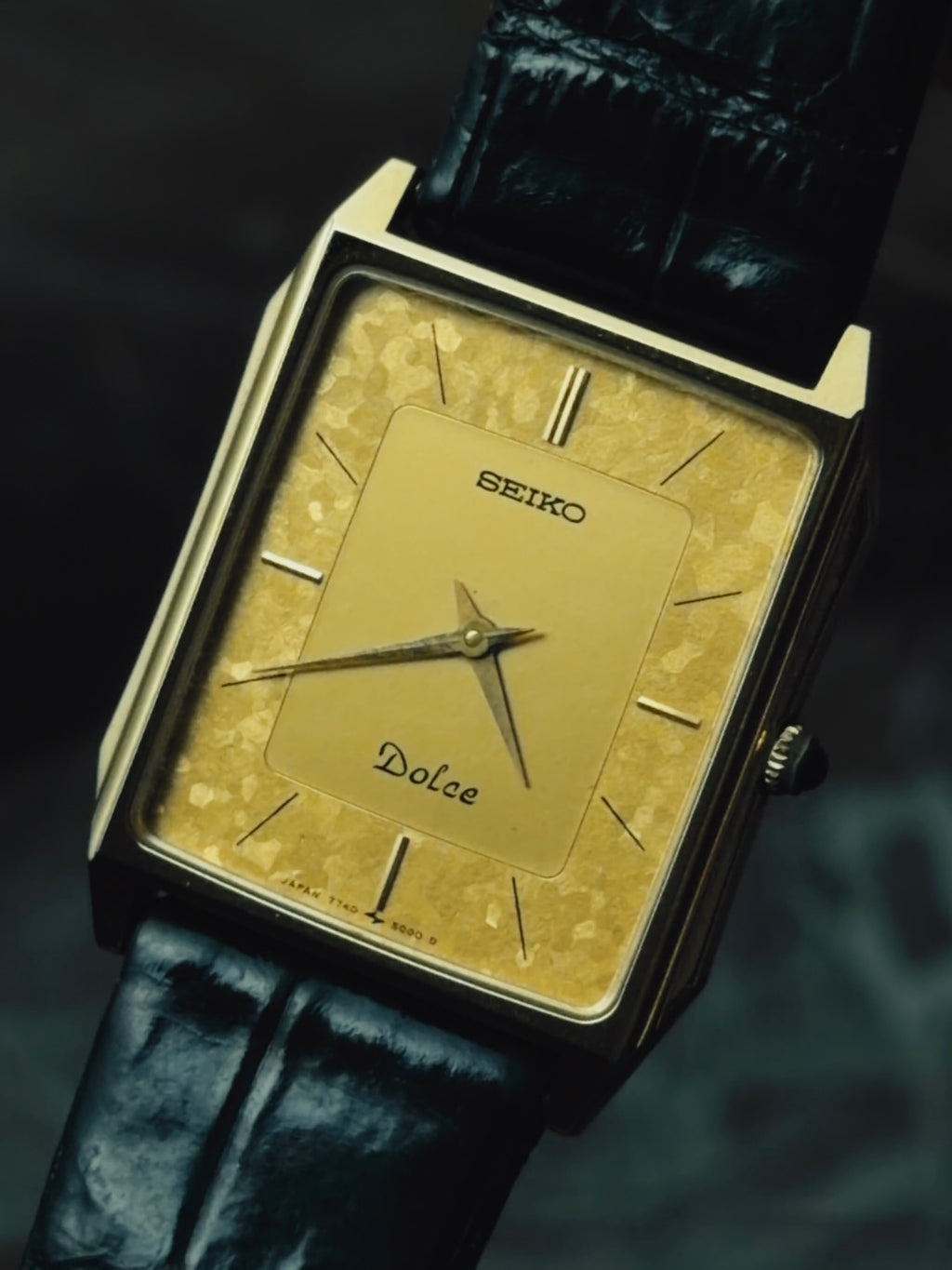SEIKO Dolce Gold Textured Dial Quartz 1986｜セイコー ヴィンテージ時計 - 14