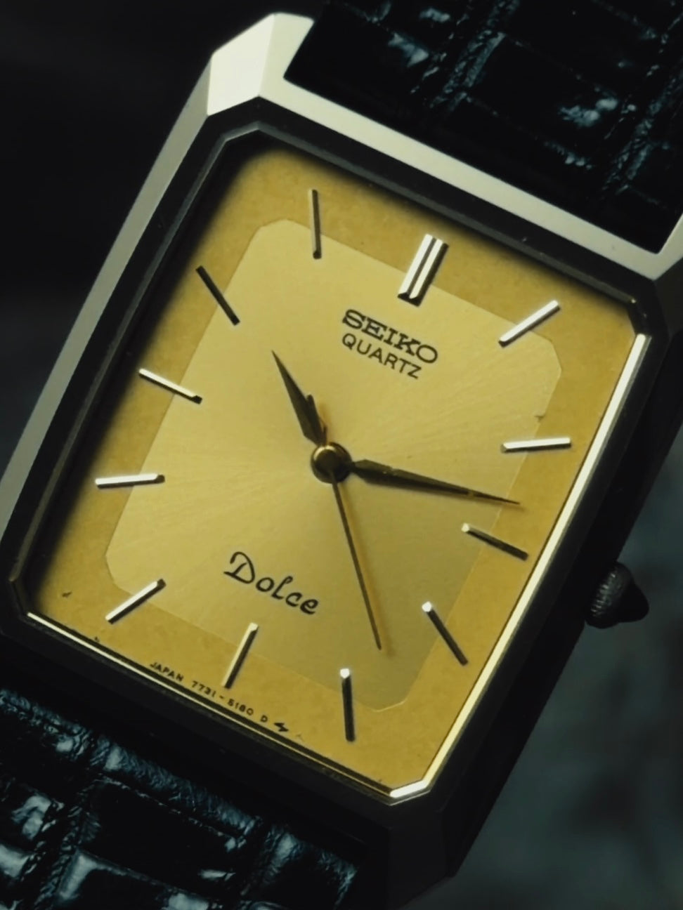 SEIKO Dolce Tungsten Gold Dial 1985｜セイコー ヴィンテージ時計 - 14