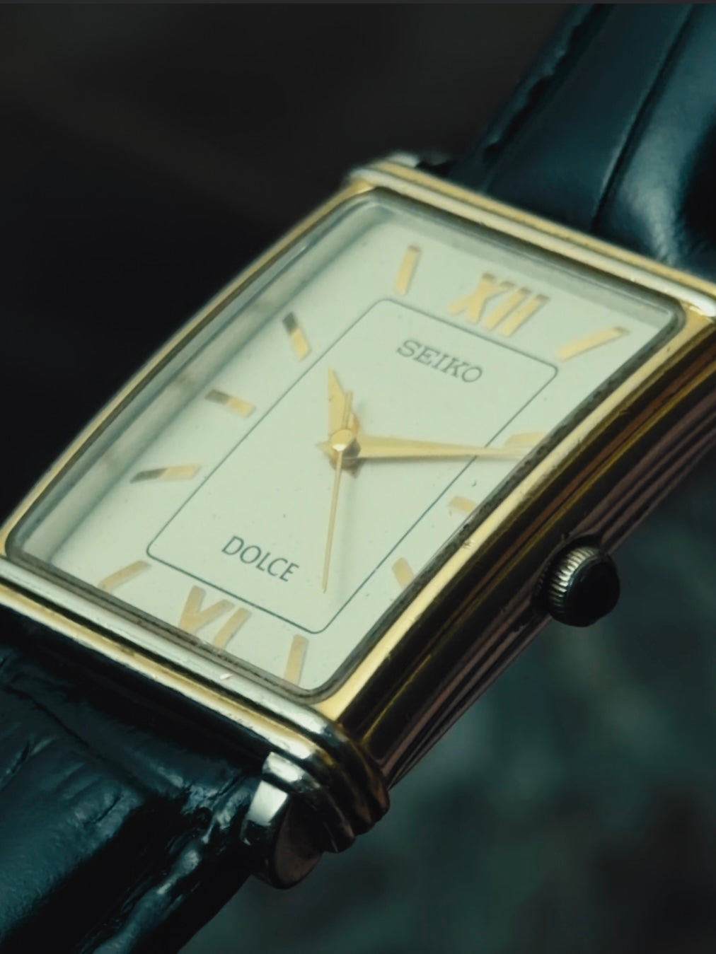 SEIKO Dolce Rectangular Ivory Dial Quartz 1994｜セイコー ヴィンテージ時計 - 14