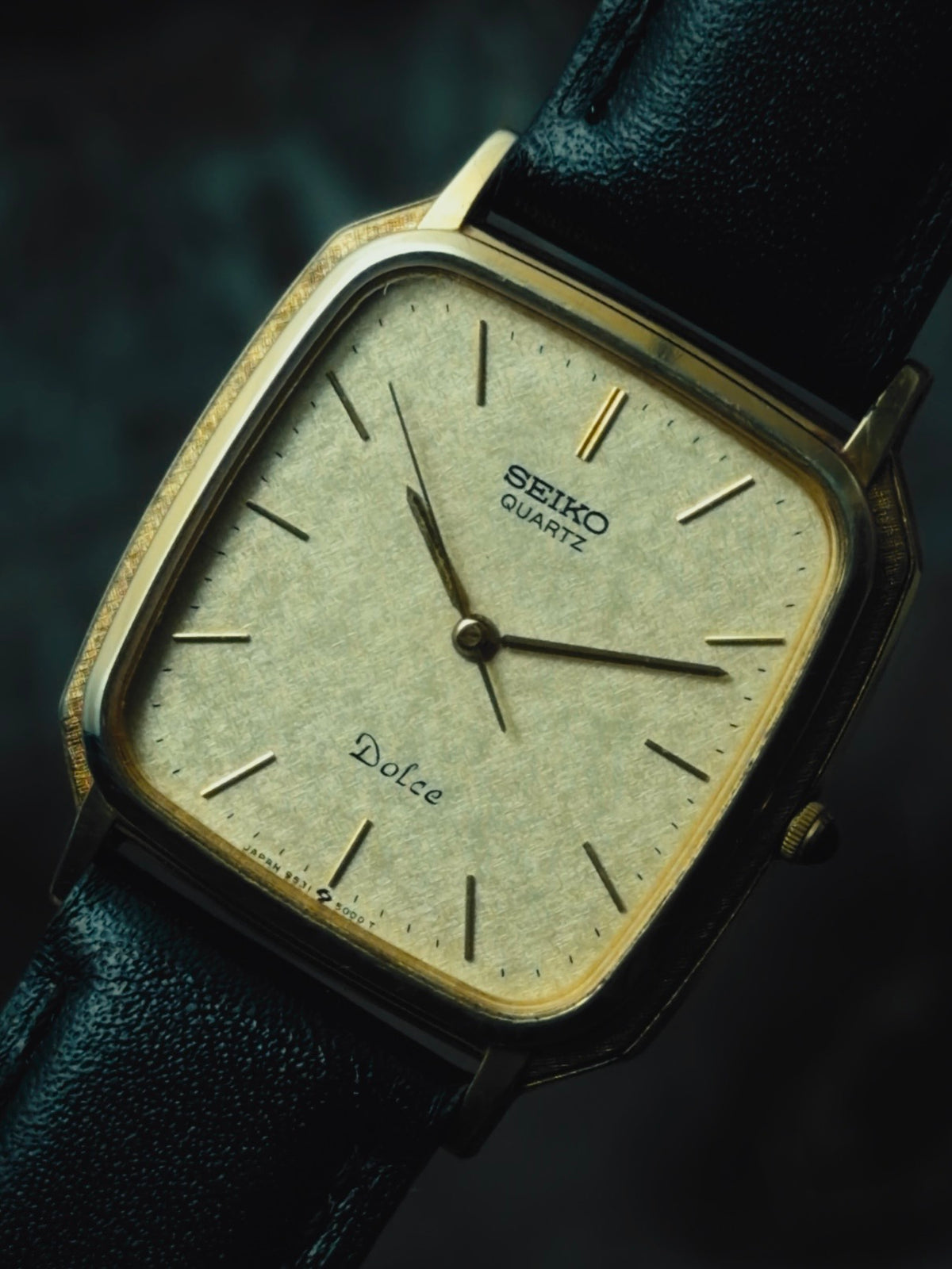 SEIKO Dolce Gold Textured Dial Quartz 1989｜セイコー ヴィンテージ時計 - 14