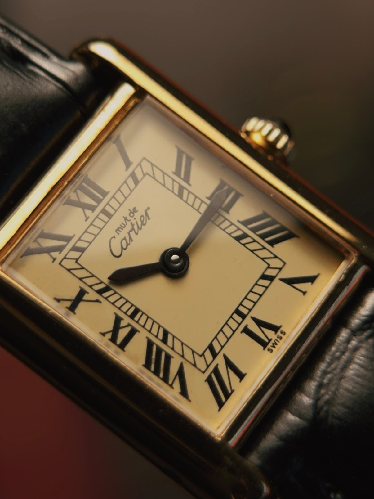 Cartier Must Tank Velmaile SM