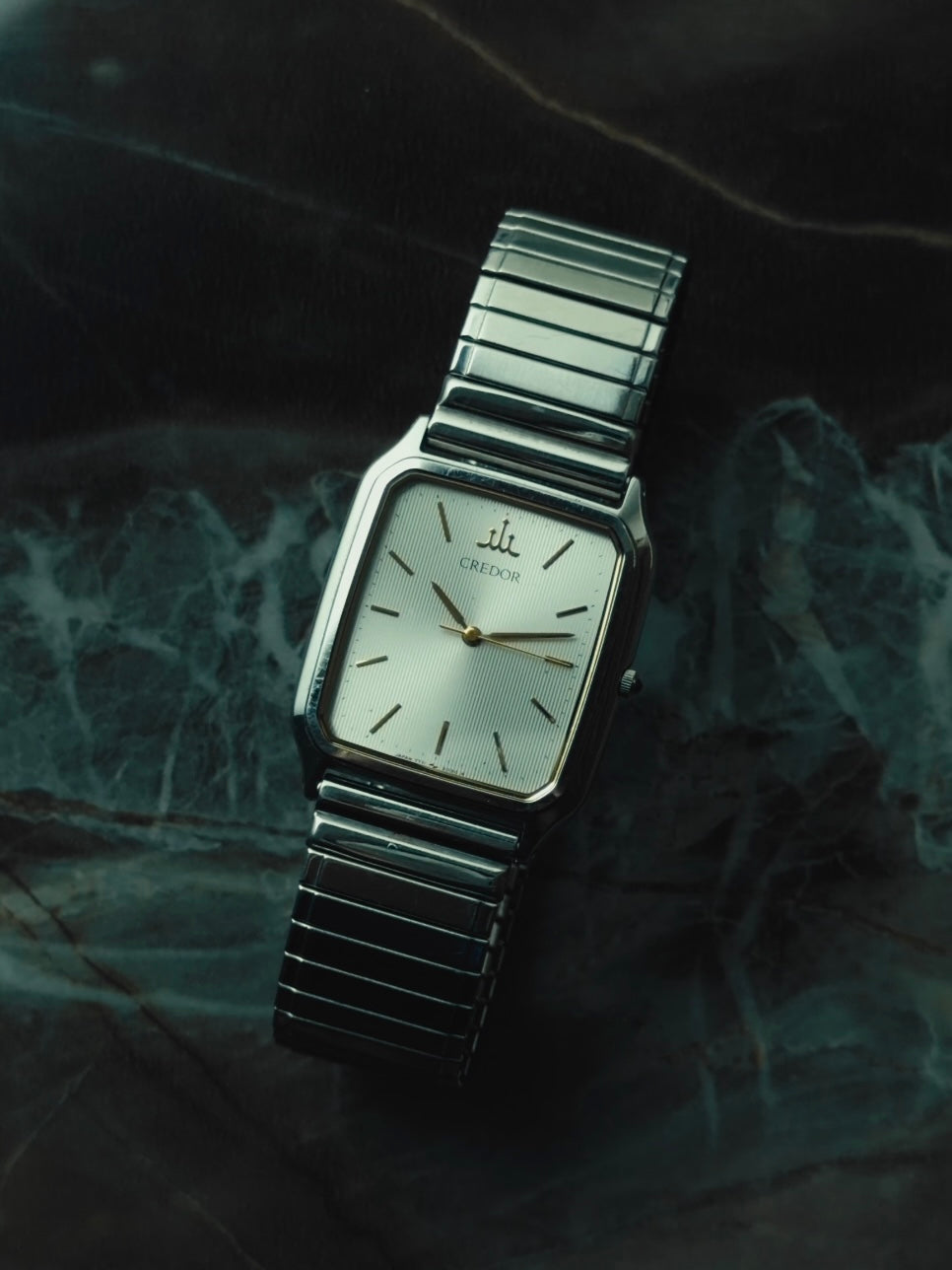SEIKO CREDOR Silver Stripe Dial Quartz 1987｜セイコー ヴィンテージ時計 - 15
