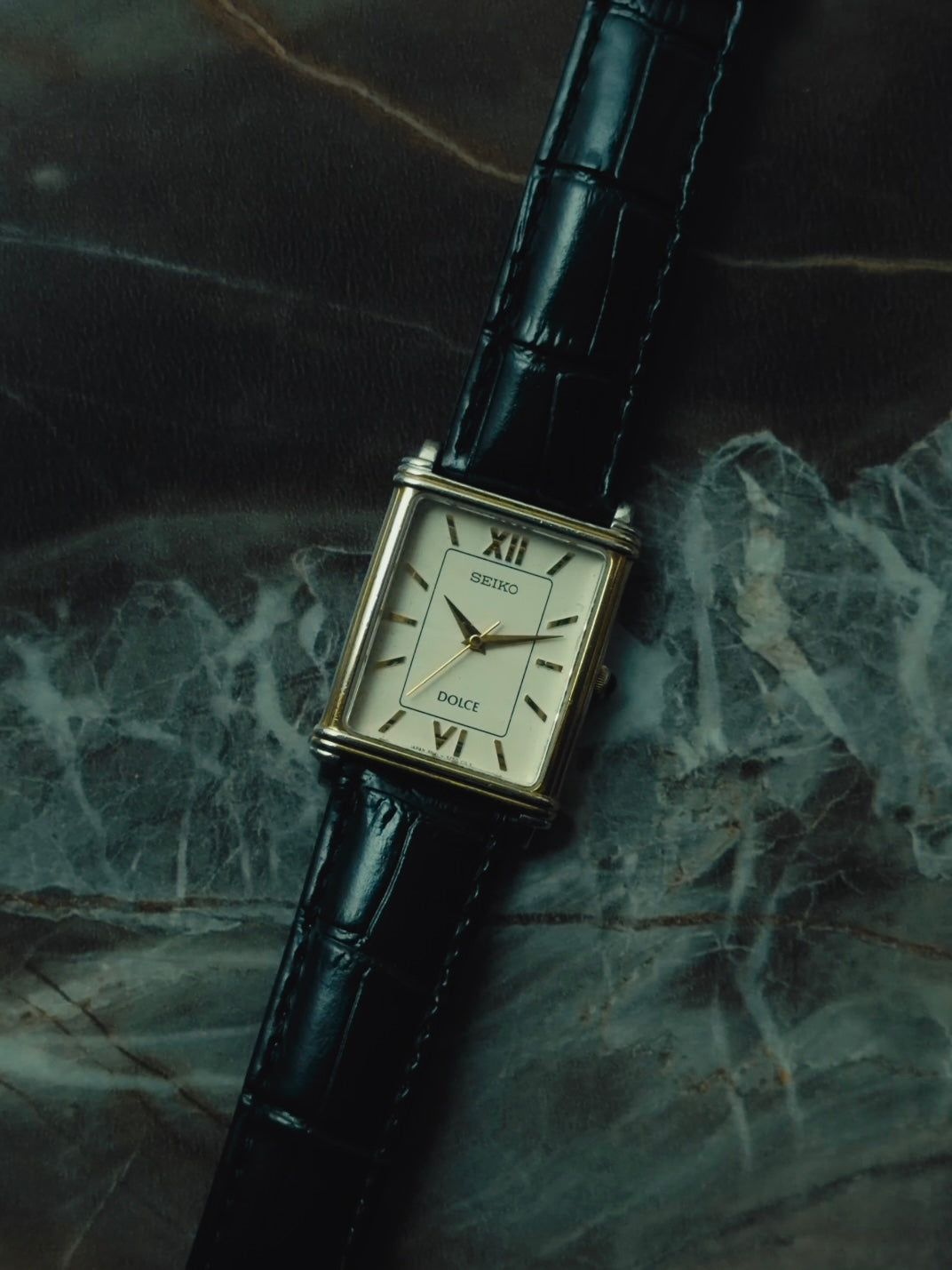 SEIKO Dolce Rectangular Ivory Dial Quartz 1994｜セイコー ヴィンテージ時計 - 15