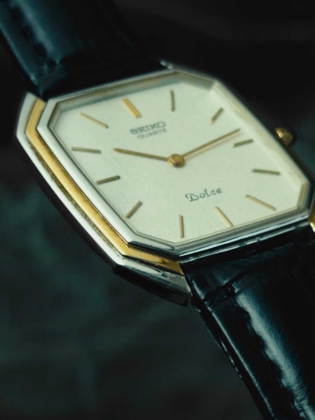 SEIKO Dolce Two-Tone Octagon Silver Dial 1981｜セイコー ヴィンテージ時計 - 15