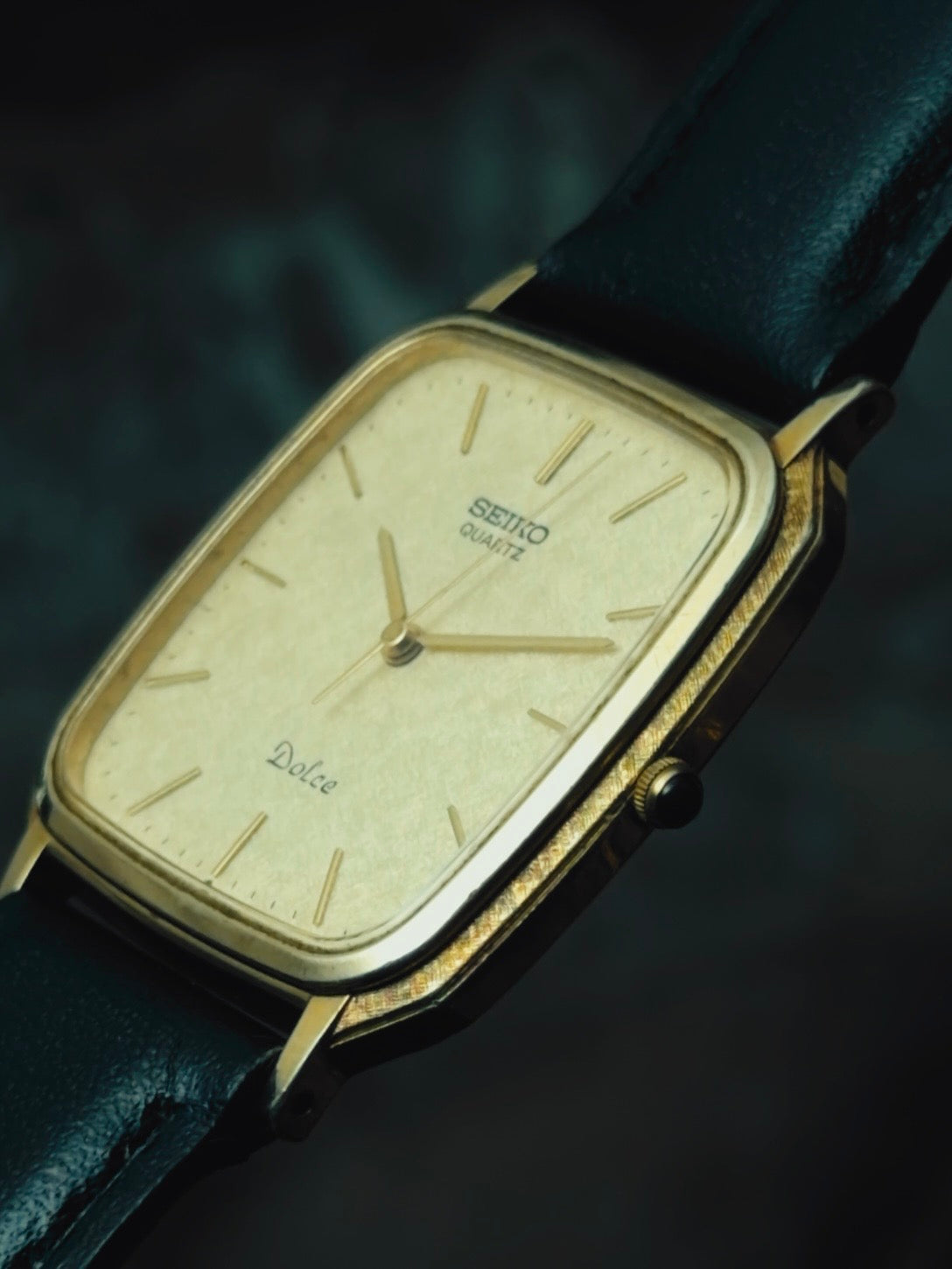 SEIKO Dolce Gold Textured Dial Quartz 1989｜セイコー ヴィンテージ時計 - 15