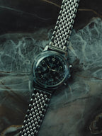 WAKMANN "FRANCE" Black Dial Chronograph 1950s