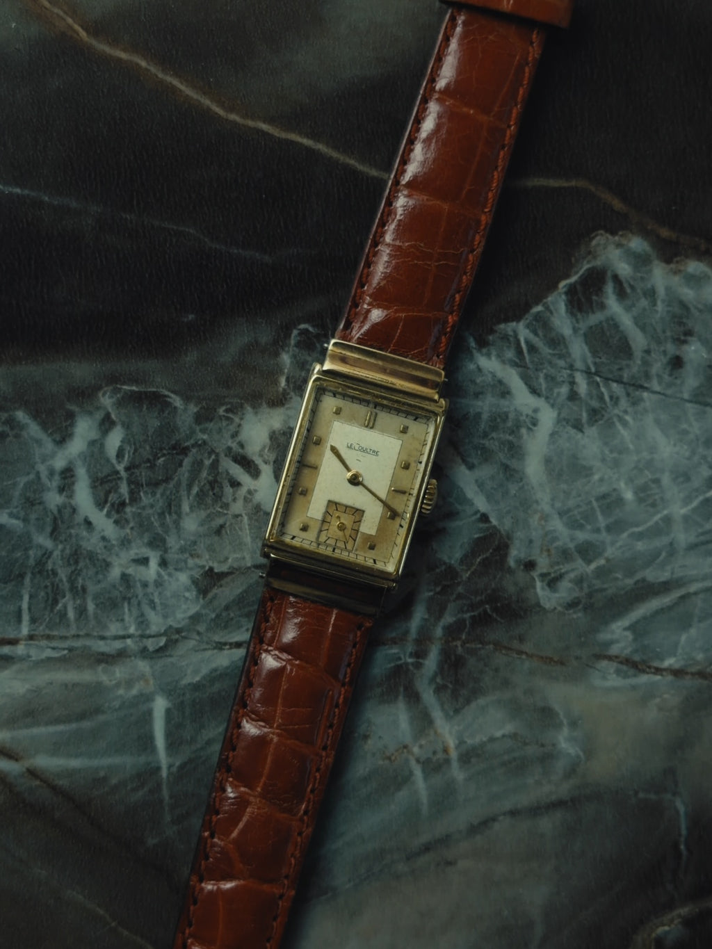 LECOULTRE 10KGF “Champagne Two-Tone” 1940s｜ルクルト ヴィンテージ時計 - 16