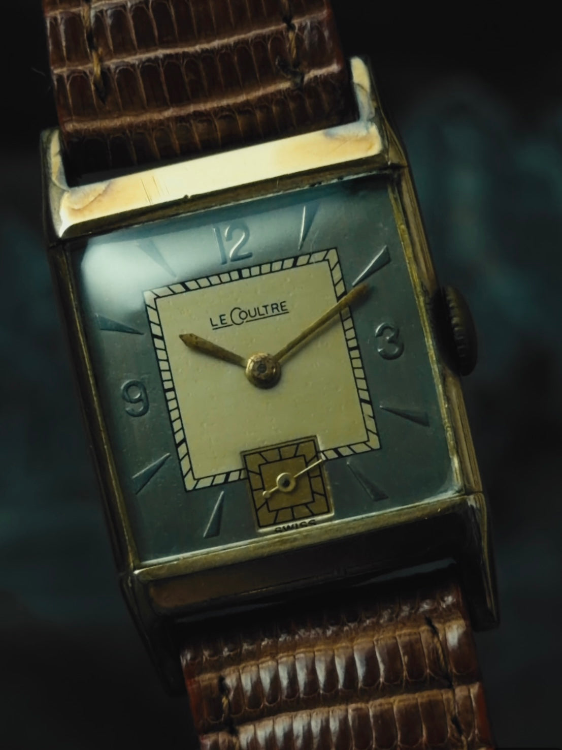 LECOULTRE 10KGF “Arabic Two-Tone” Dial 1940s｜ルクルト ヴィンテージ時計 - 16