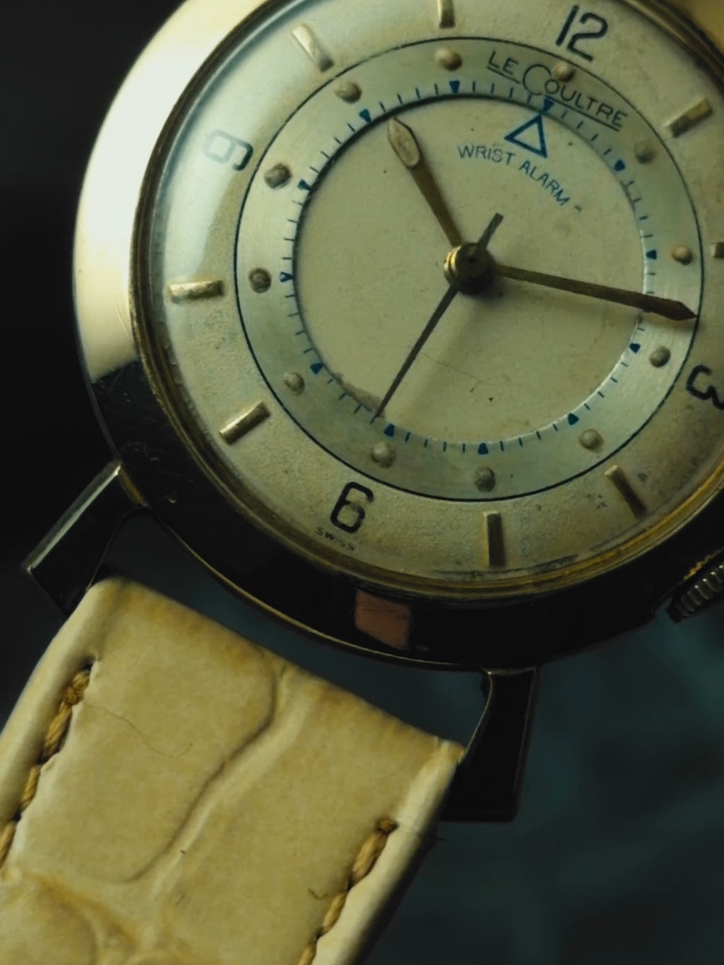 LECOULTRE Wrist Alarm 10K GF 1950s｜ルクルト ヴィンテージ時計 - 16