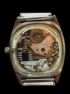 OMEGA De Ville Silver Brushed Dial Quartz 1970s