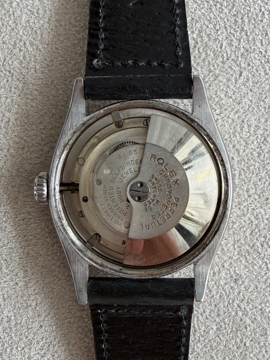 ROLEX Super Oyster Perpetual "Ancient Relic" Patina Dial 1952｜ロレックス ヴィンテージ時計 - 16