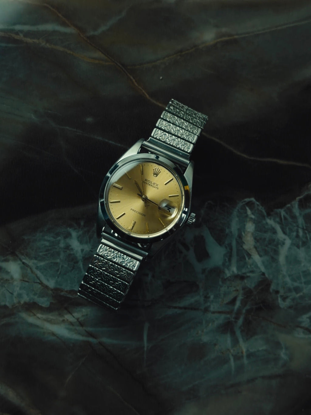 ROLEX Oysterdate Precision Champagne Dial 1966s