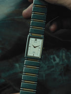 SEIKO ARC White Dial Two-Tone Quartz 1980s