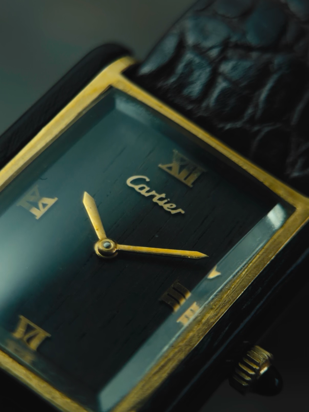 Cartier 20611 Wood Tank 1975s