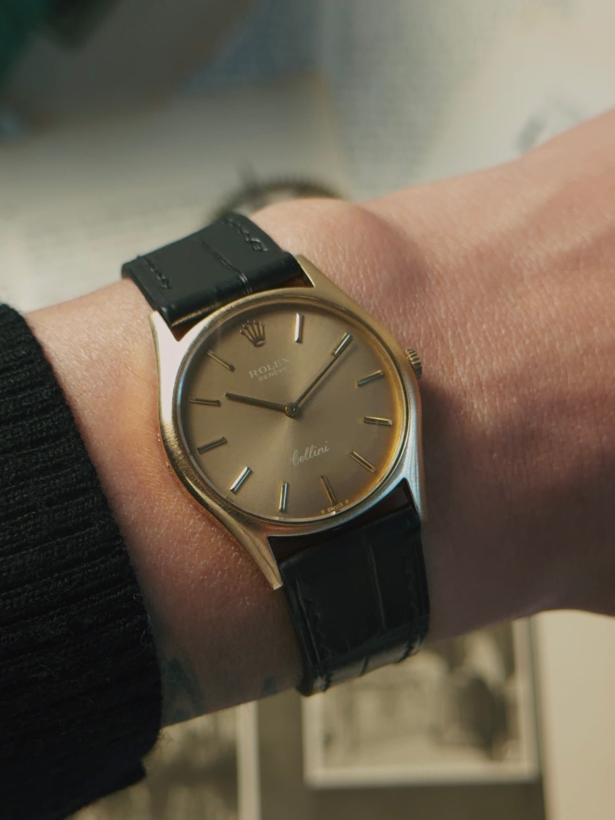 ROLEX 3804 Cellini 18k Yellow Gold 1974s