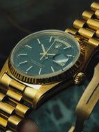 ROLEX Oyster Perpetual Day-Date Black Dial 18K Gold 1988｜ロレックス ヴィンテージ時計 - 17