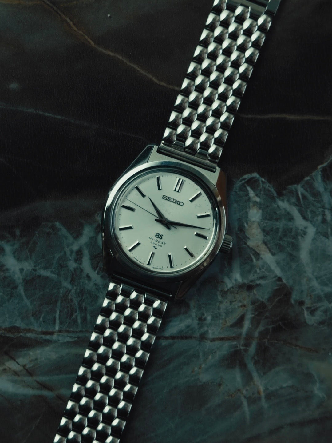 GRAND SEIKO Hi-Beat "45GS" Silver Dial 1968
