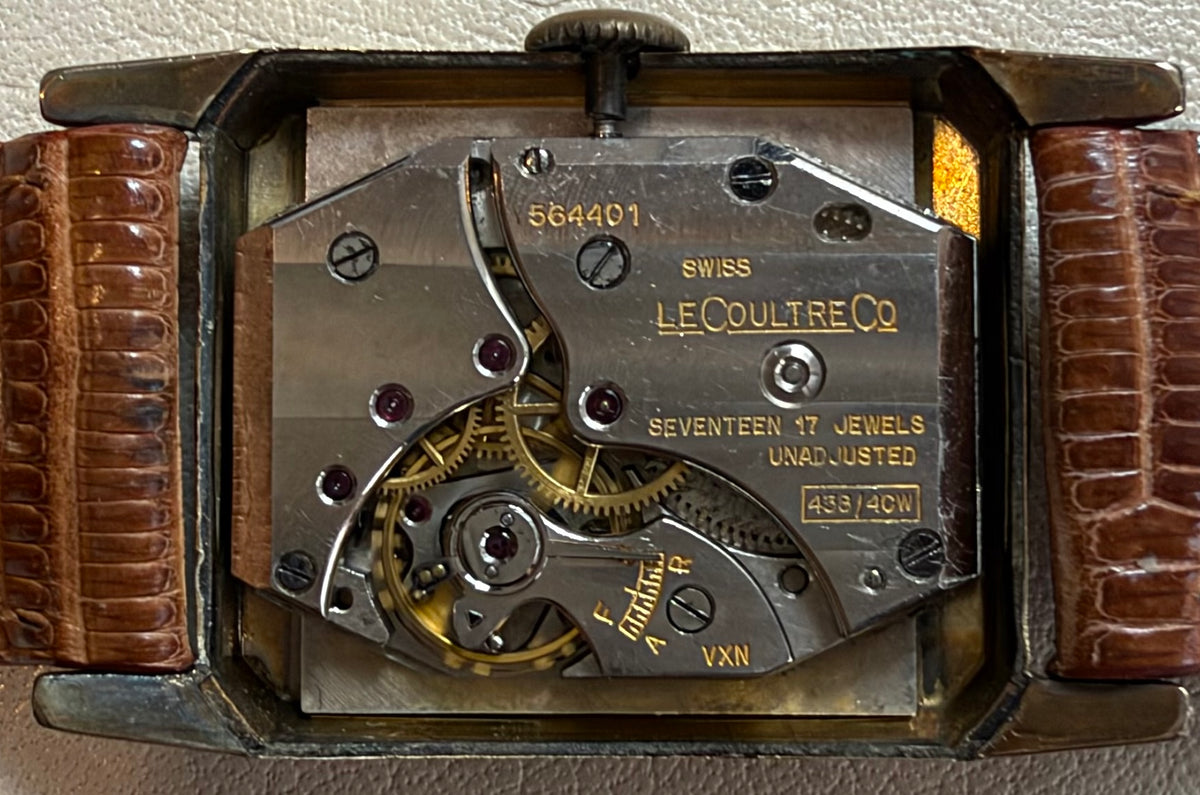 LECOULTRE 10KGF “Arabic Two-Tone” Dial 1940s｜ルクルト ヴィンテージ時計 - 18