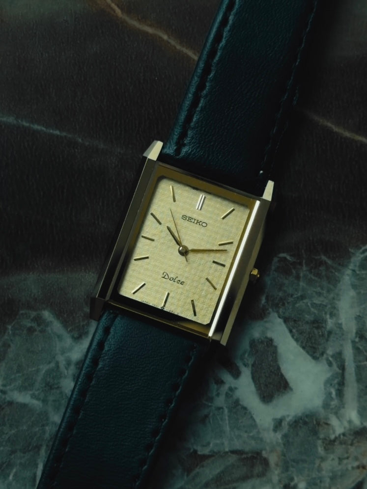 SEIKO DOLCE Rectangular "Champagne Dial" 1996｜セイコー ヴィンテージ時計 - 18