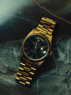 ROLEX Oyster Perpetual Day-Date Black Dial 18K Gold 1988｜ロレックス ヴィンテージ時計 - 19