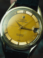 UNIVERSAL GENÈVE Polerouter Date "Golden Horizon" Dial 1960s｜ユニバーサル・ジュネーブ ヴィンテージ時計 - 17