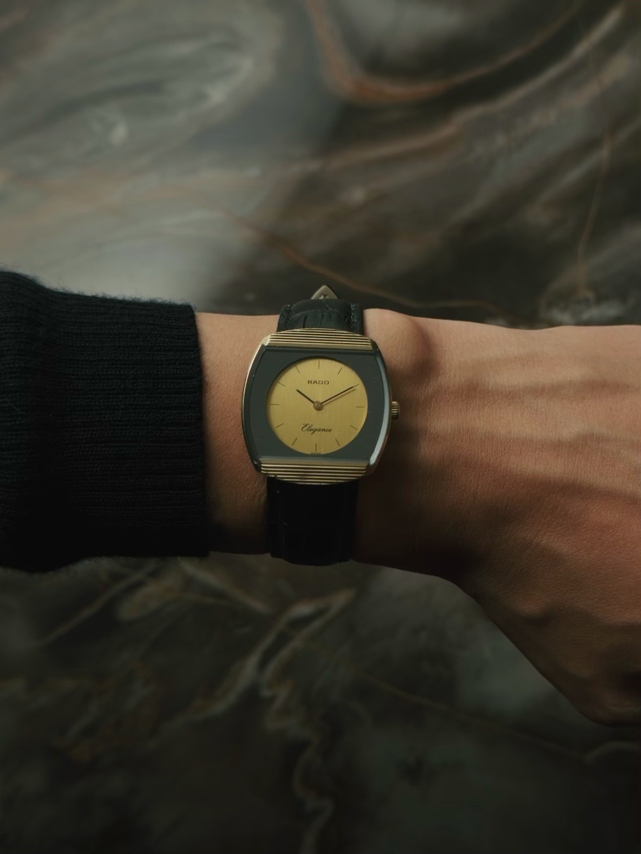 RADO Elegance GP Glass Top 1970s