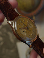 UNIVERSAL GENEVE 18k MEDICO COMPAX 1950s