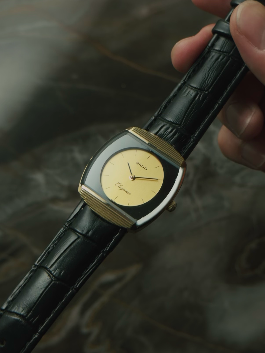 RADO Elegance GP Glass Top 1970s