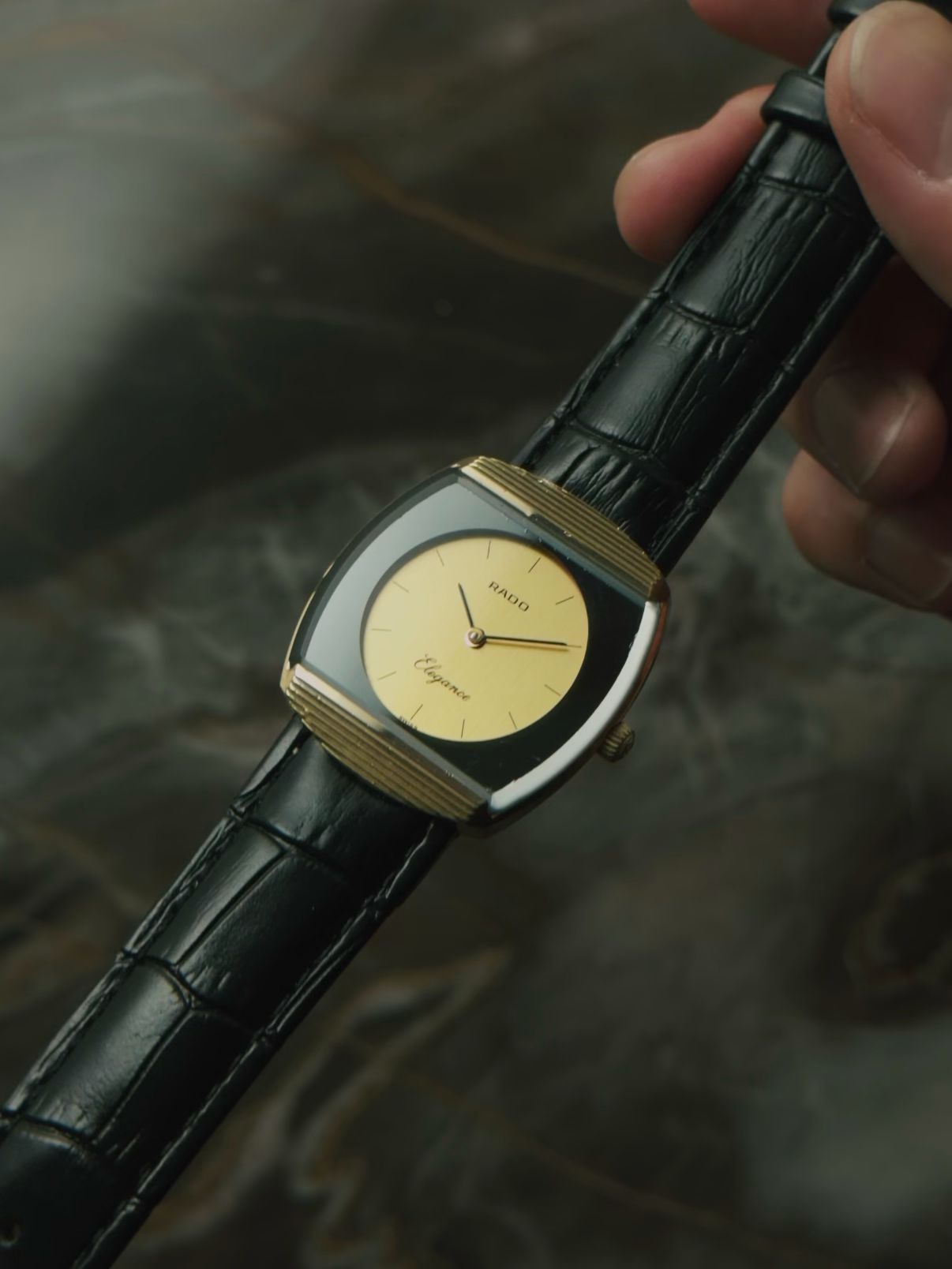 RADO Elegance GP Glass Top 1970s