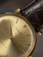 ROLEX 9659 Precision 18k Yellow Gold 1965s