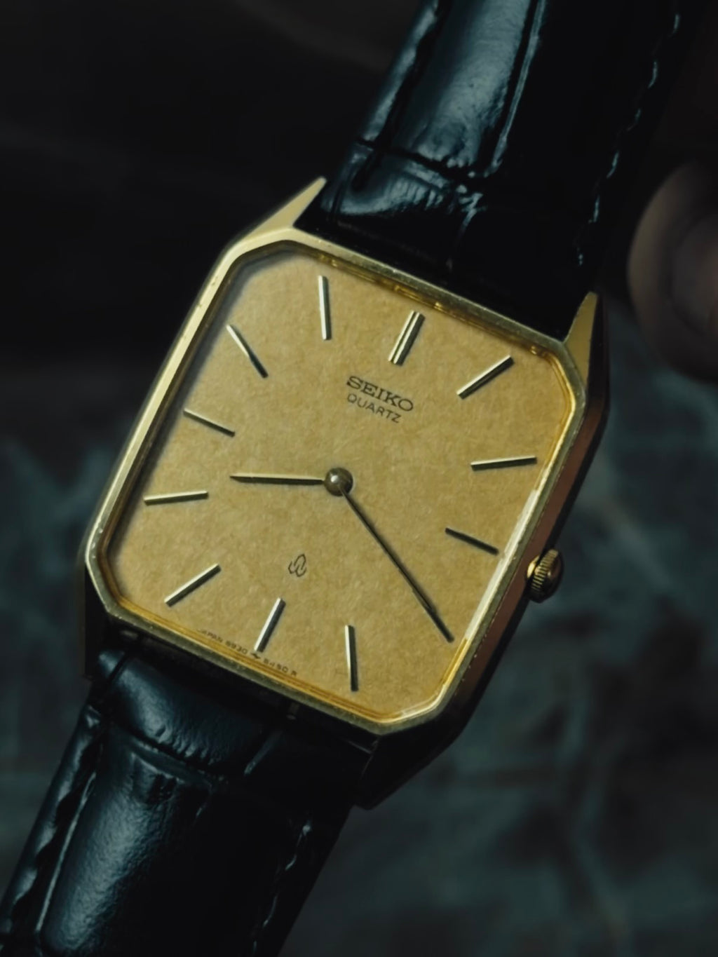SEIKO GP Texture Dial Quartz 1984s