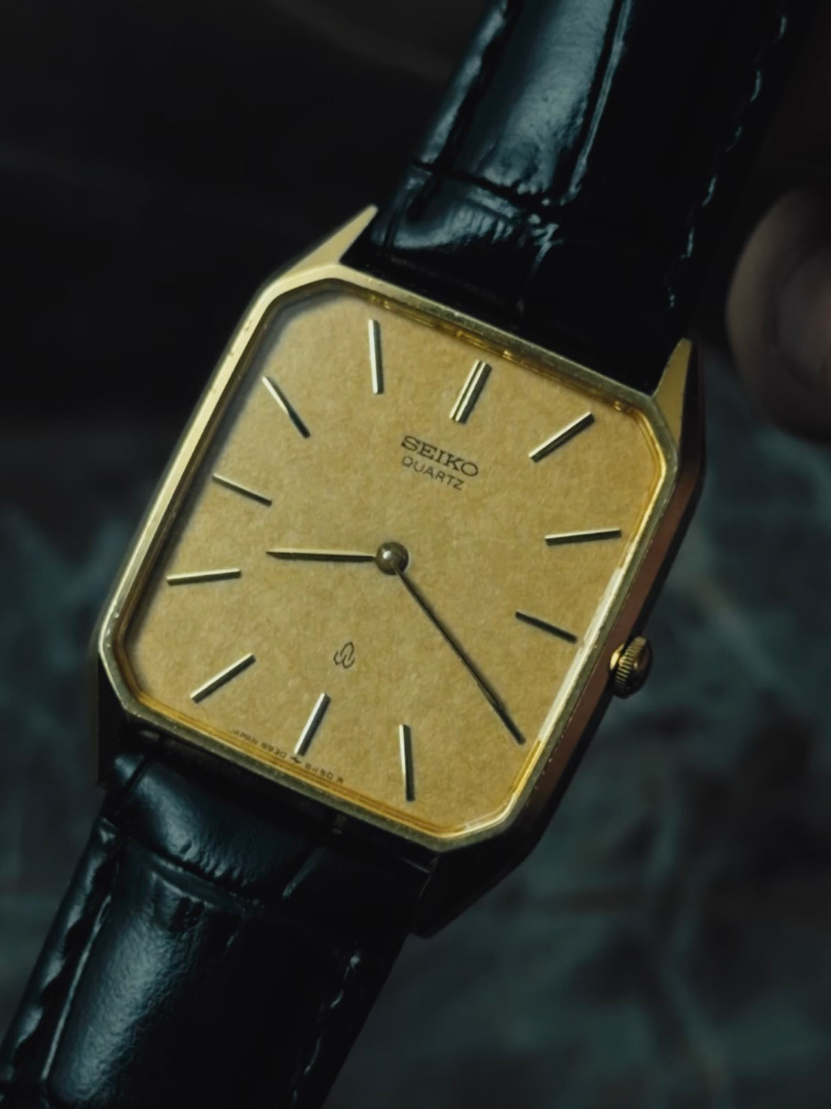 SEIKO GP Texture Dial Quartz 1984s