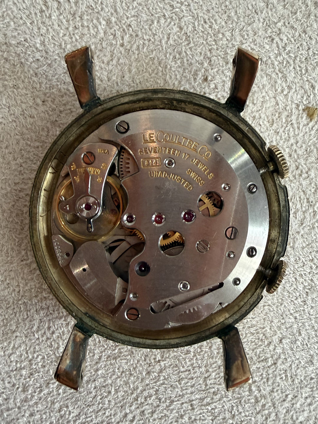 LECOULTRE Wrist Alarm 10K GF 1950s｜ルクルト ヴィンテージ時計 - 20