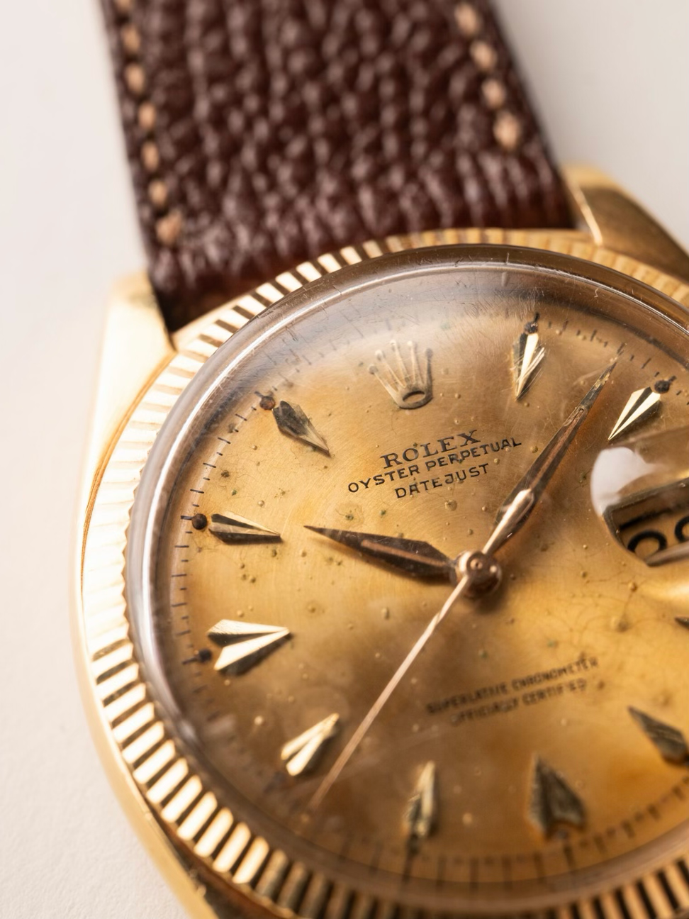 Rolex 6605 Yellow Gold Datejust 1959s