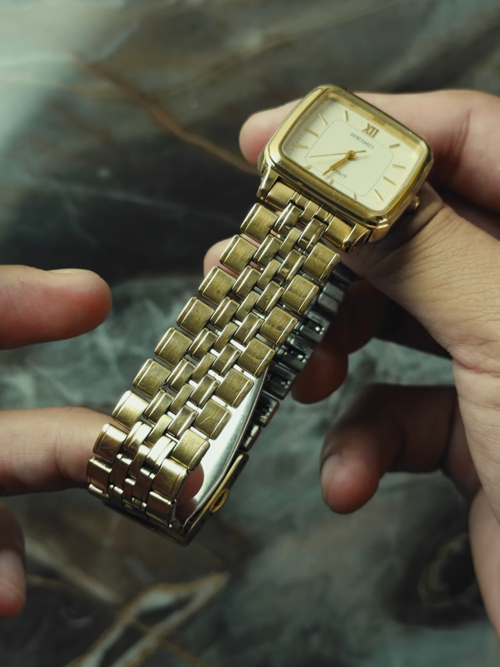 SEIKO Spirit Quartz Vintage gold 1995s