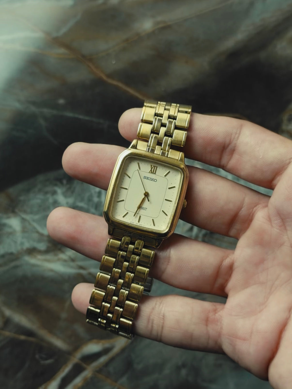SEIKO Spirit Quartz Vintage gold 1995s