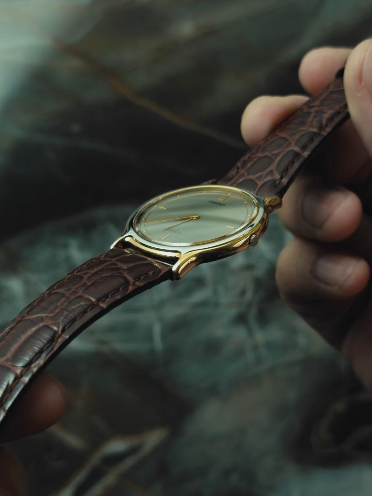 SEIKO Dolce Quartz Vintage gold 1989s