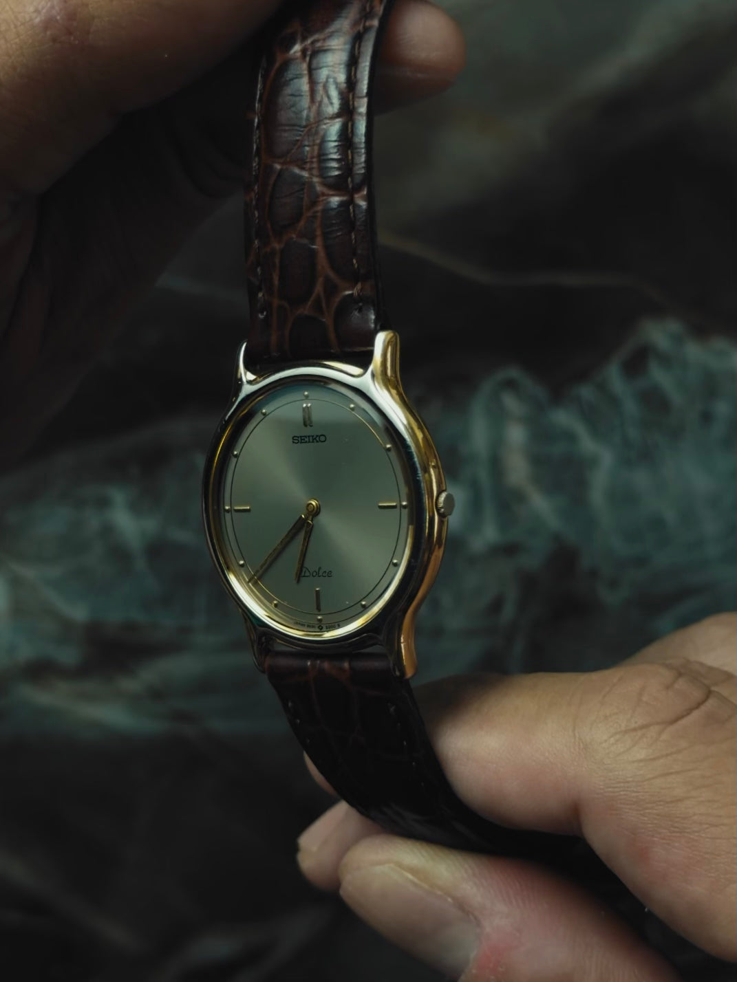 SEIKO Dolce Quartz Vintage gold 1989s
