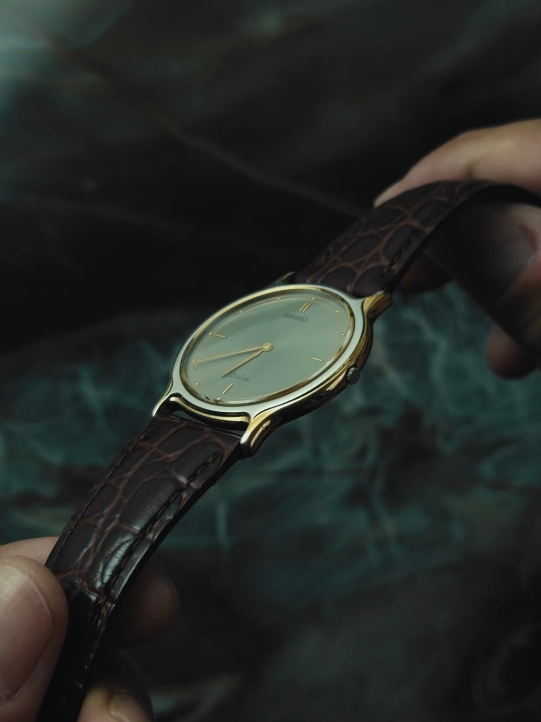 SEIKO Dolce Quartz Vintage gold 1989s