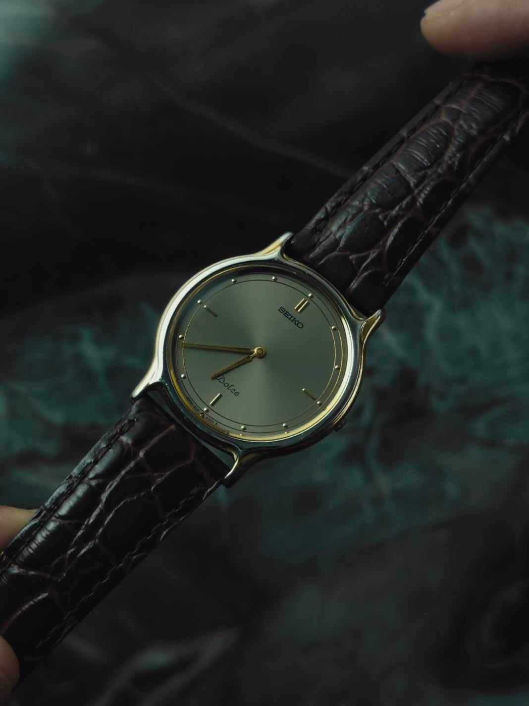 SEIKO Dolce Quartz Vintage gold 1989s