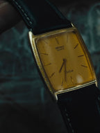 SEIKO Dolce Quartz Gold Tank Vintage 1991s