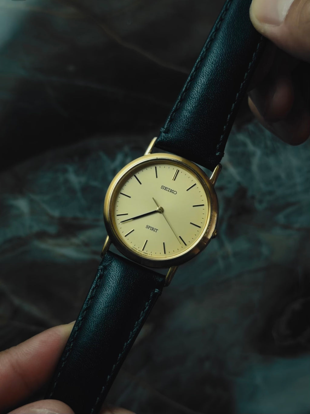 SEIKO Spirit Quartz Vintage Gold 1992s