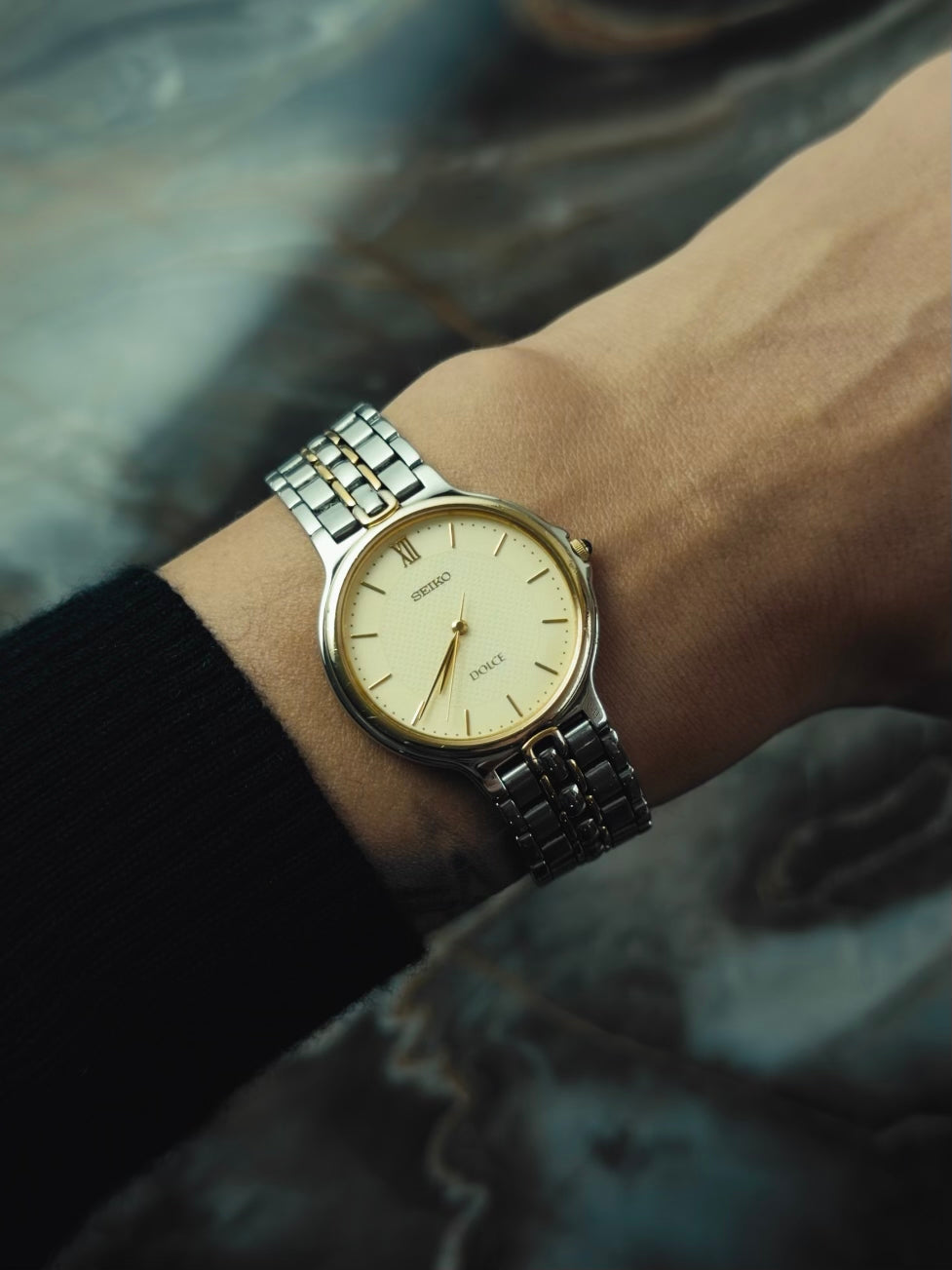 SEIKO Dolce Quartz Two-Tone  1993s